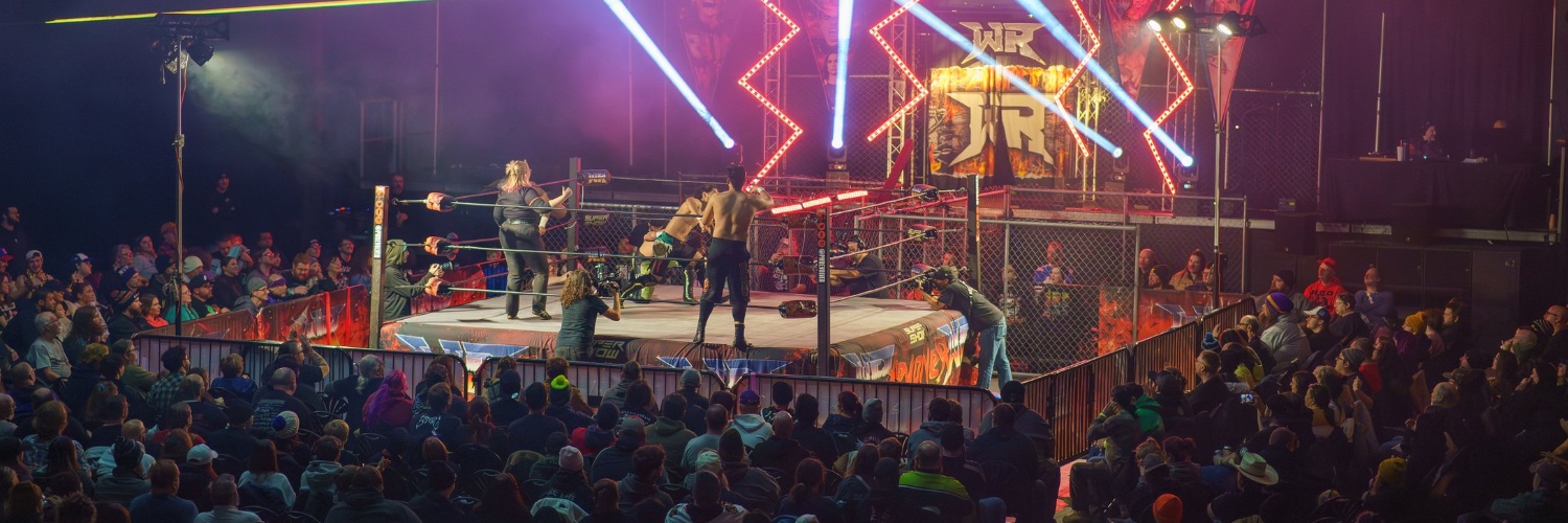 Wrestling REVOLVER banner