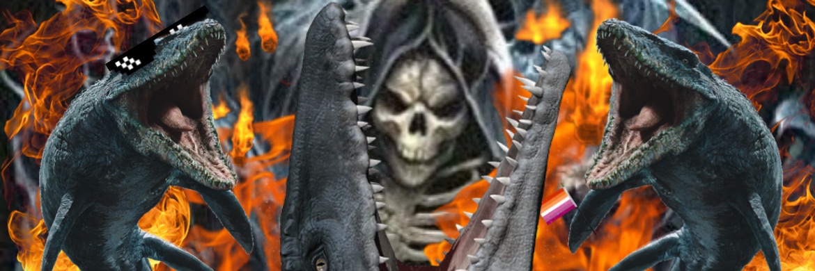 Mosasaurus Mob Boss Rika's banner