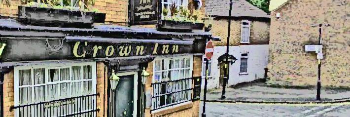 CROWN INN Northenden banner