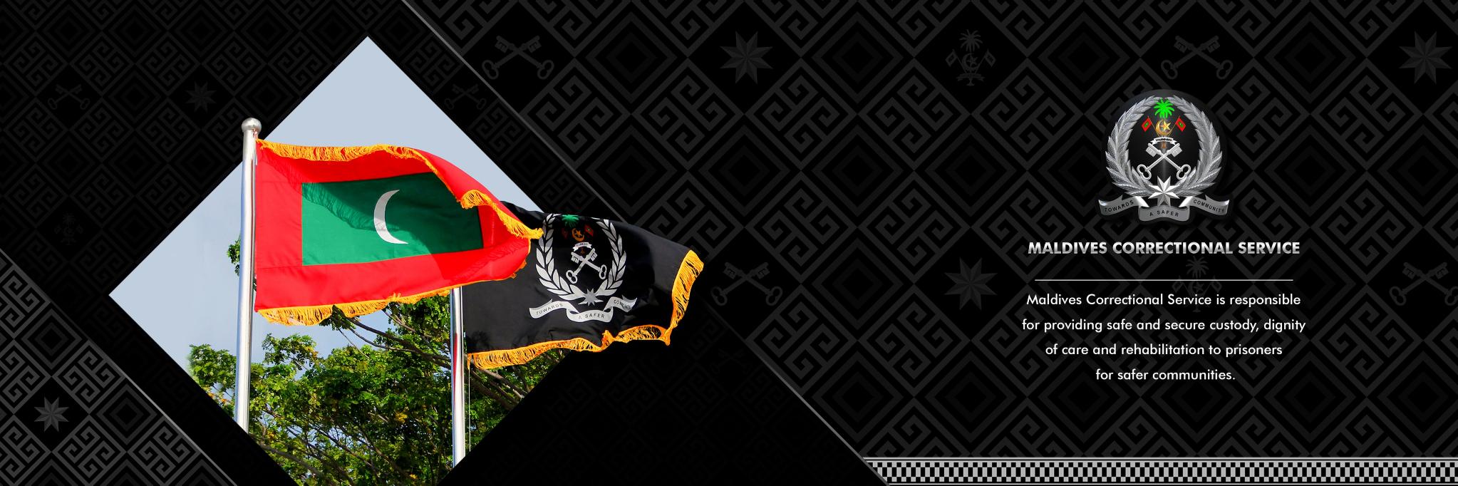 Maldives Correctional Service banner