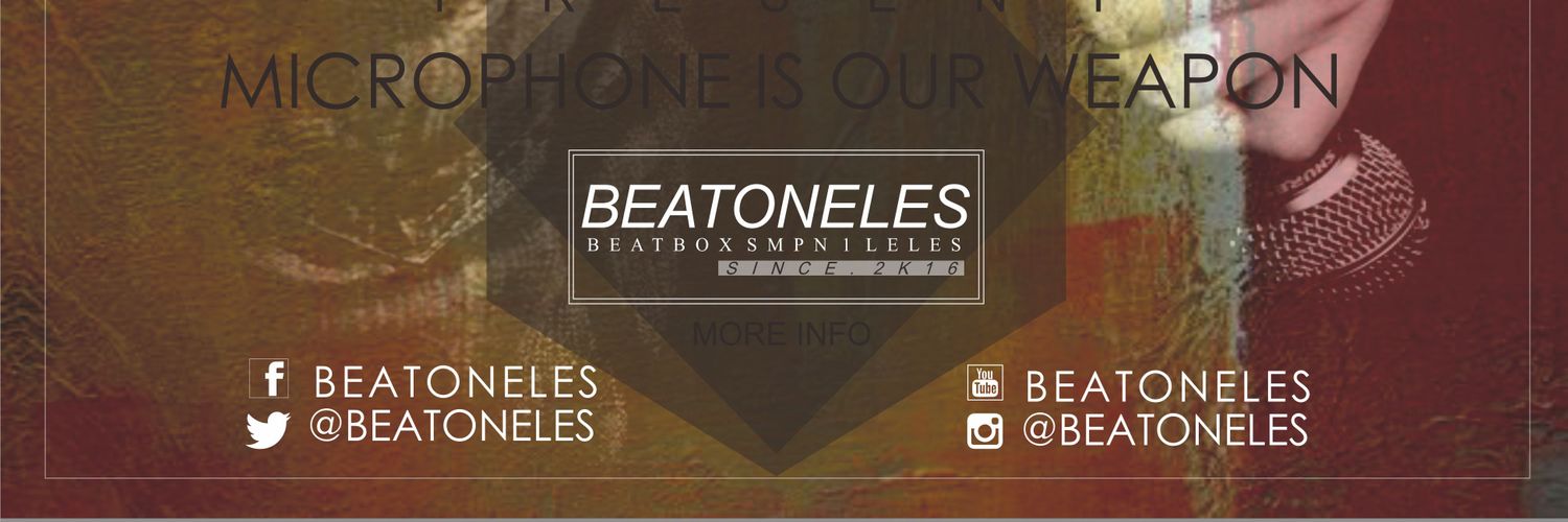 Beatbox SMPN 1 Leles banner