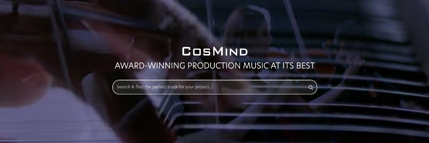 CosMind Production Music banner