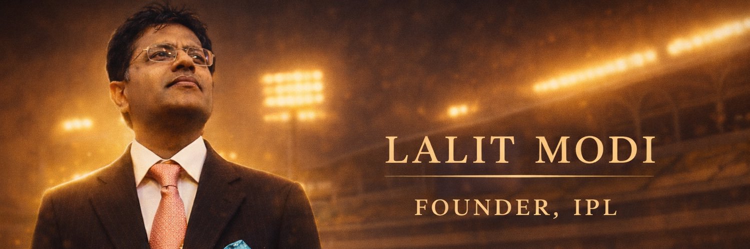 Lalit Kumar Modi banner