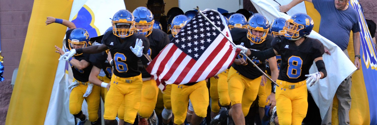 Blacksburg Football banner