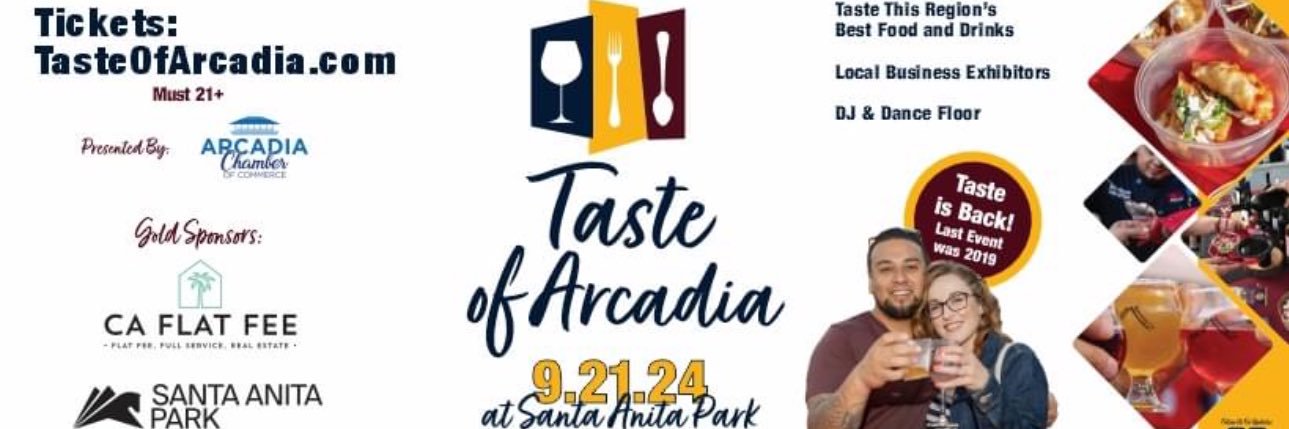Taste Of Arcadia banner