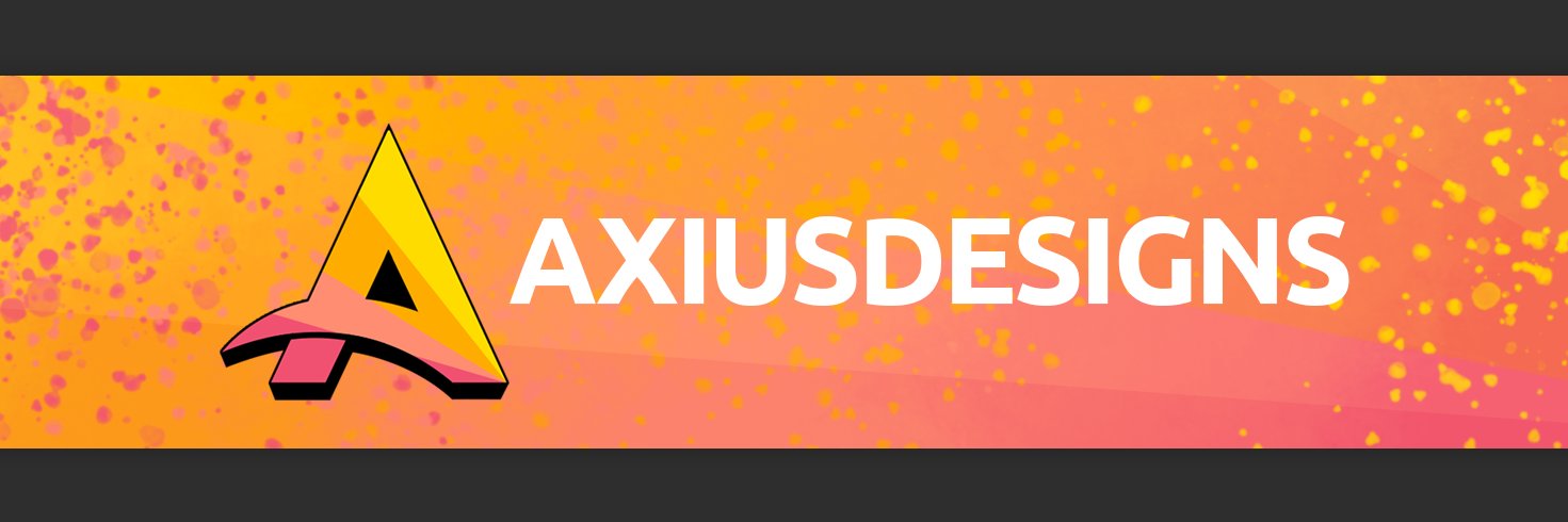 AxiusDesigns banner