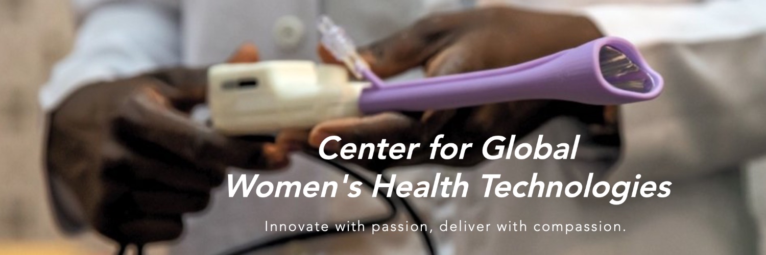 The Center for Global Women's Health Technologies banner