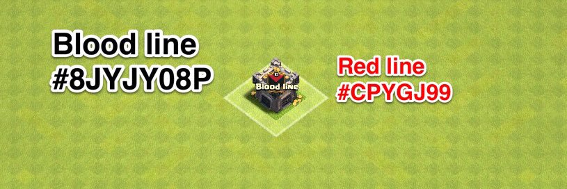 Blood Line/ Red line banner