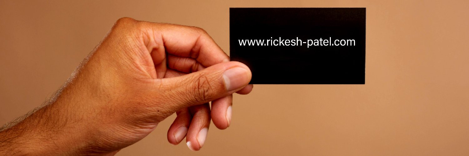 Rickesh Patel banner