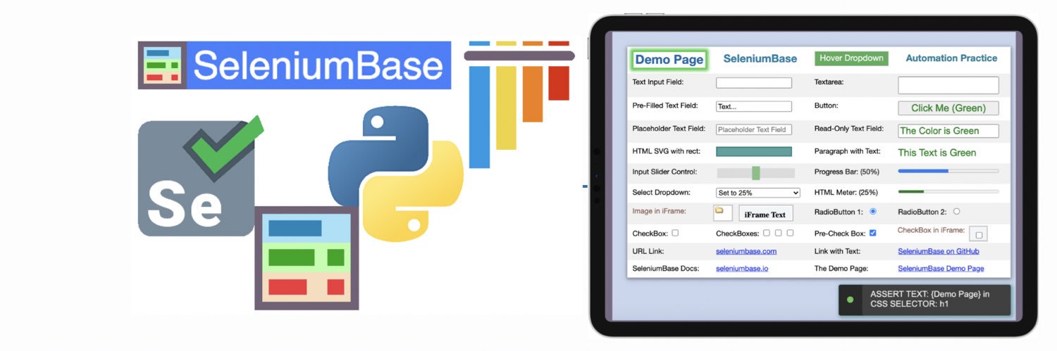 SeleniumBase banner