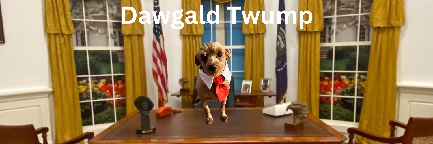 Dawgald Twump banner