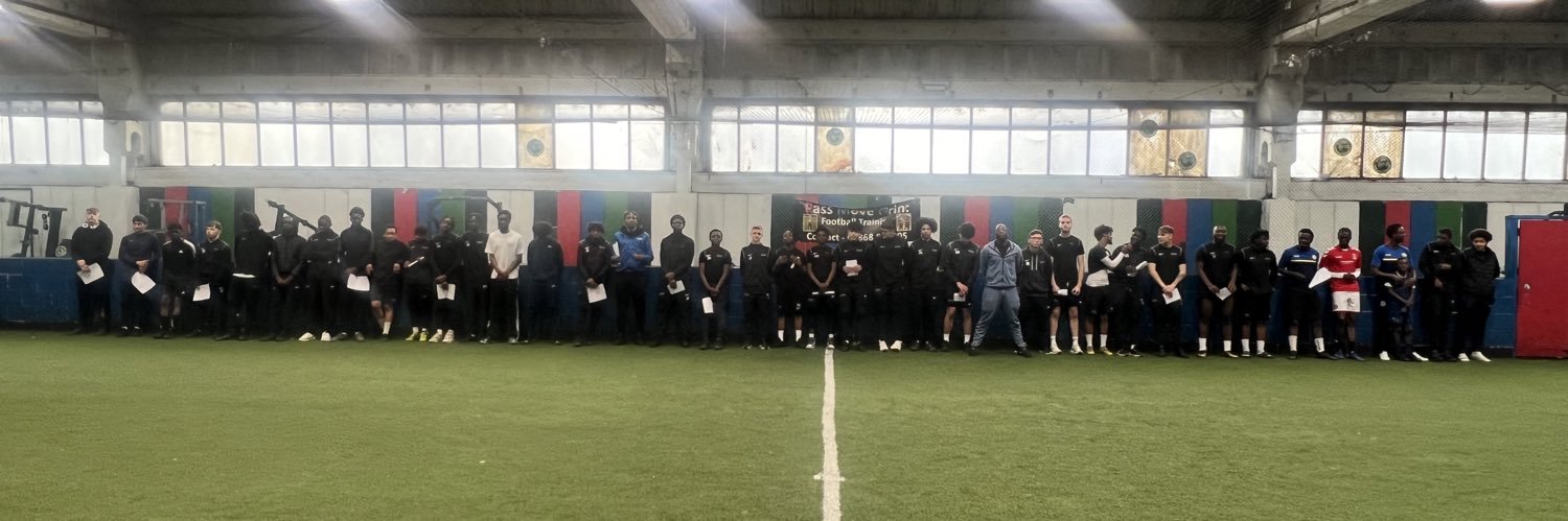 Pass Move Grin Football Club banner