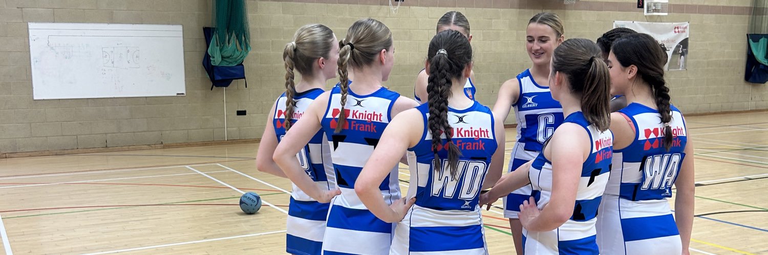 The Leys Netball banner