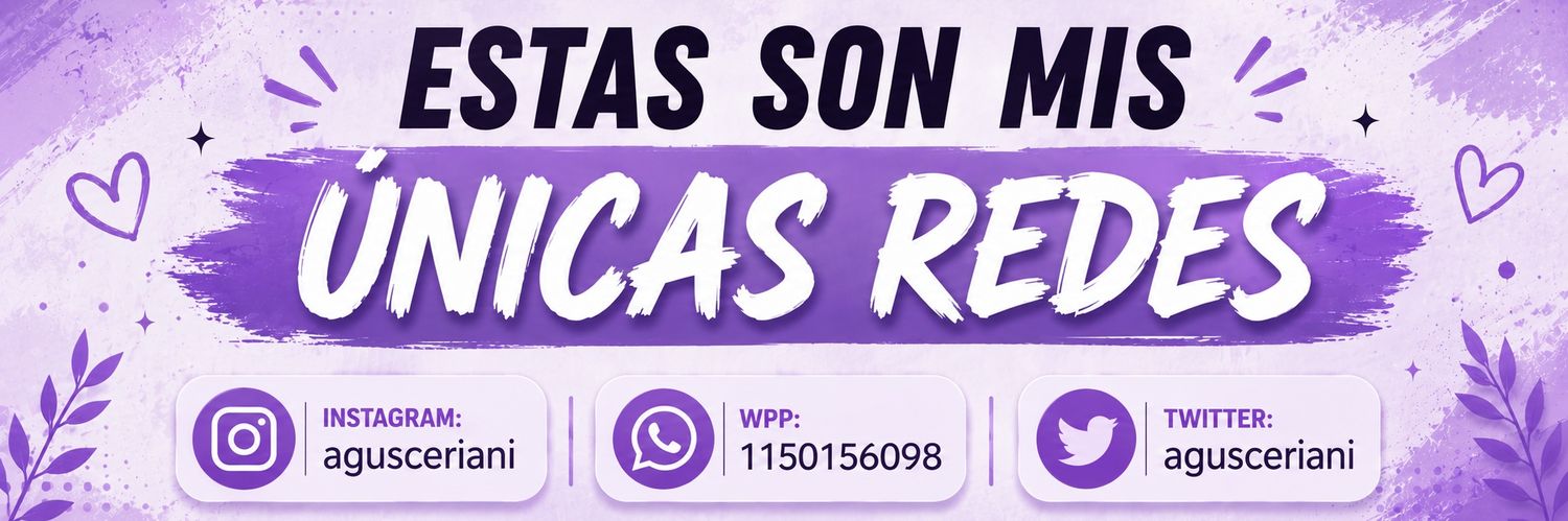 agusceriani's profile banner image