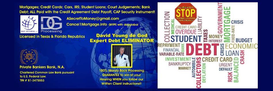 David Young de God banner
