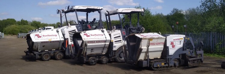 MW Surfacing Ltd banner