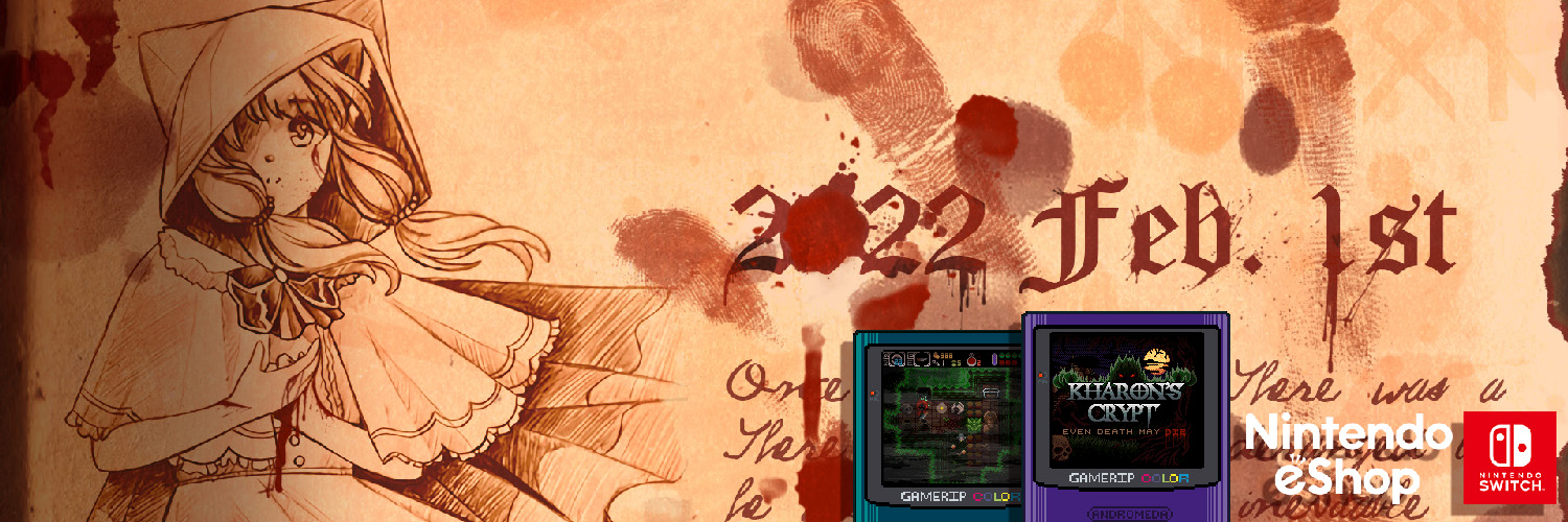 Kharon's Crypt - NOW on Nintendo Switch banner