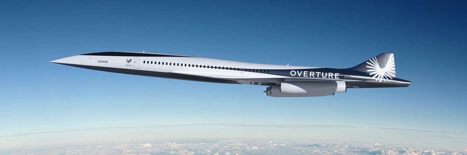 Boom Supersonic's banner