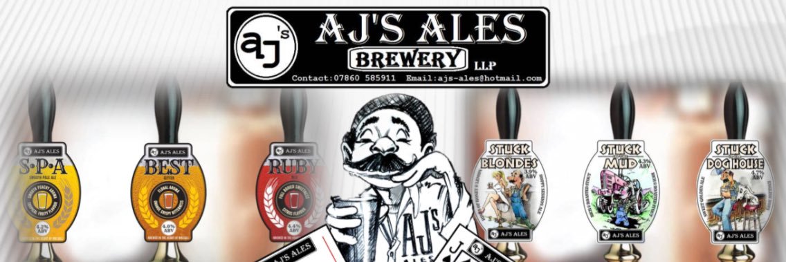 AJ'S Ales banner
