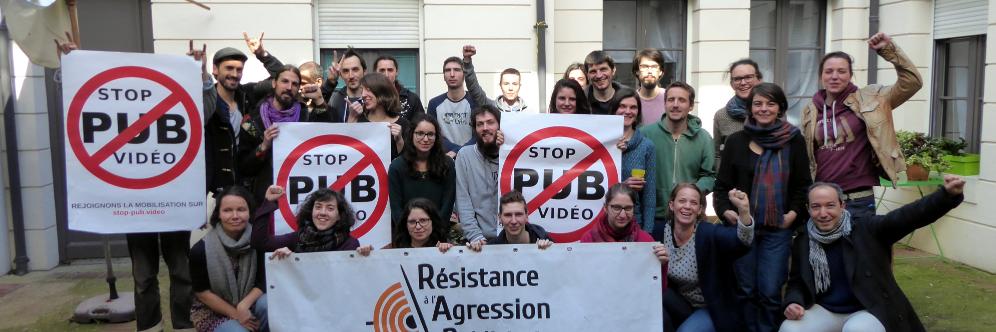 Résistance à l'Agression Publicitaire banner