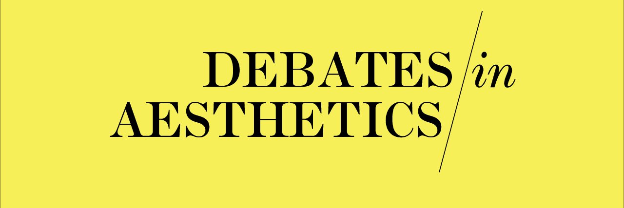 Debates in Aesthetics Journal banner