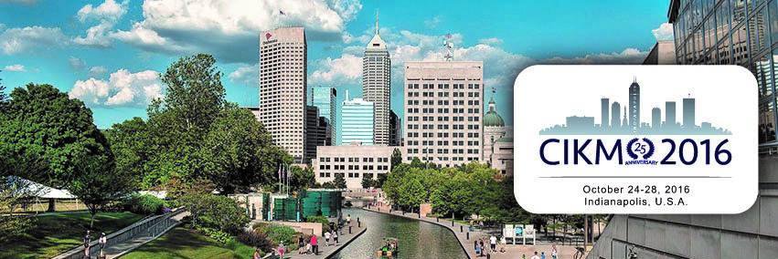 CIKM 2016 banner