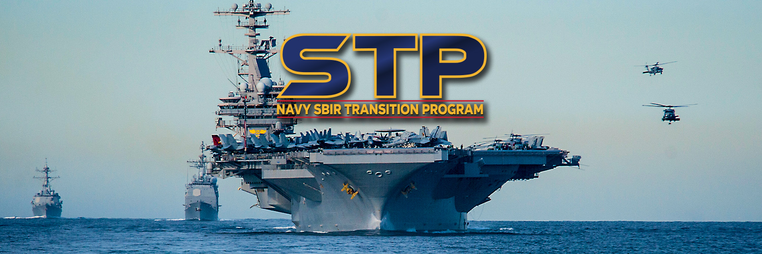 Navy SBIR Transition Program (Navy STP) banner