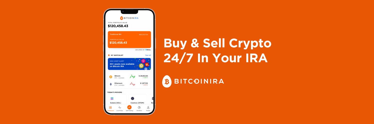 Bitcoin IRA's banner