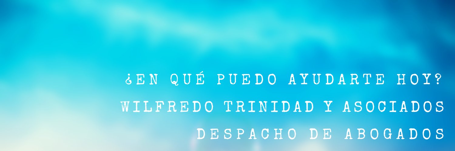 WILFREDO TRINIDAD S. banner