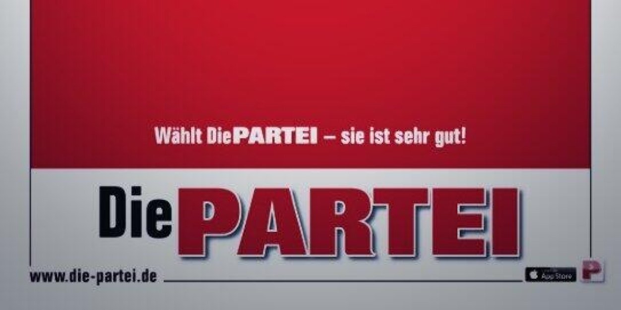 diePARTEI Sachsen banner