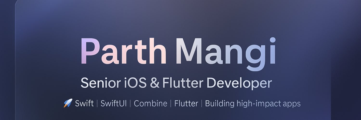 parth_mangi's profile banner image