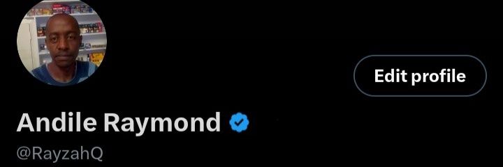 Andile Raymond banner