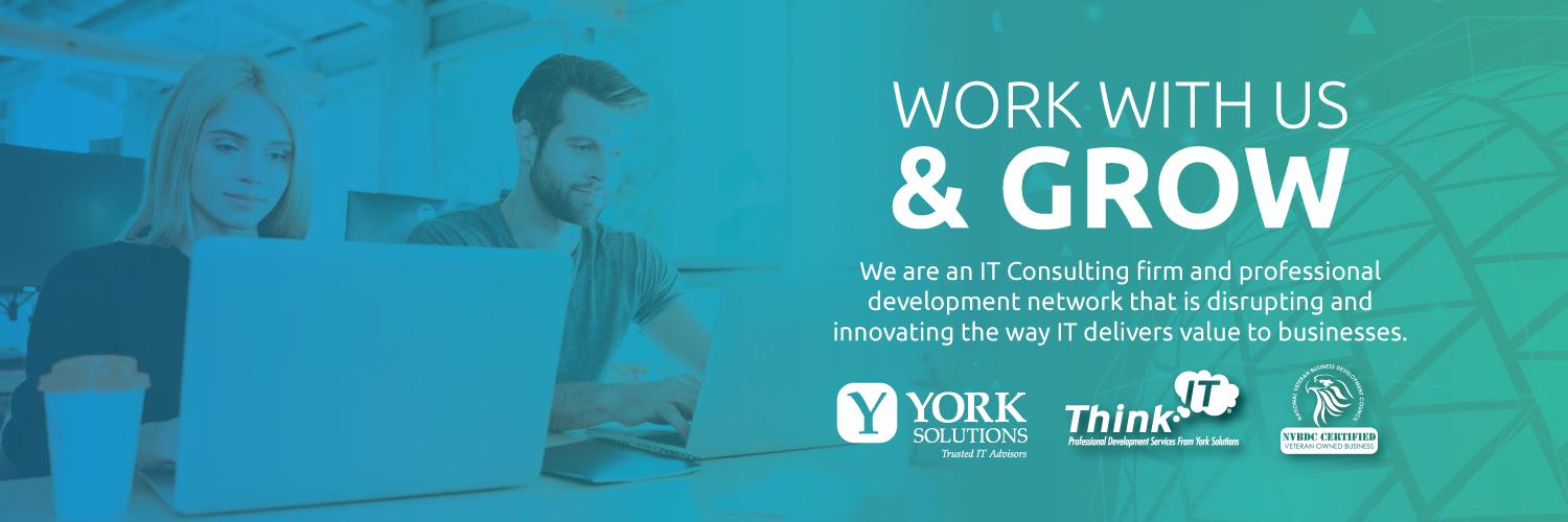 York Solutions & Think IT Association banner