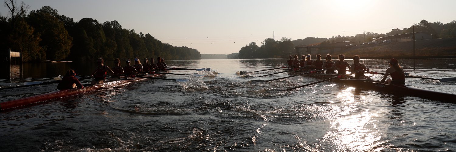 Alabama Rowing's banner