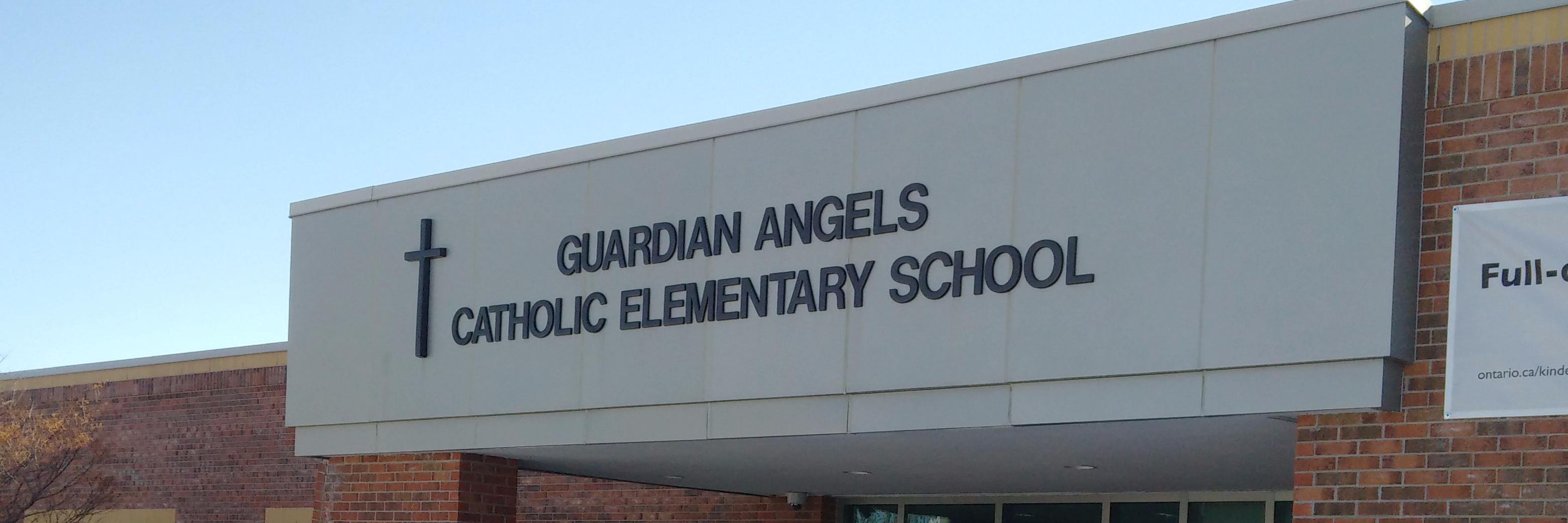 Guardian Angels School banner