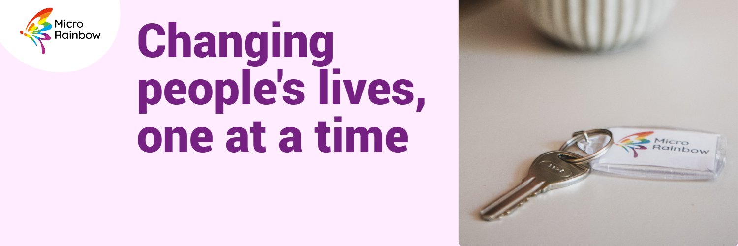 Micro Rainbow banner