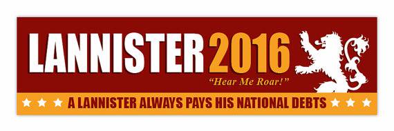 Donald J. Lannister banner