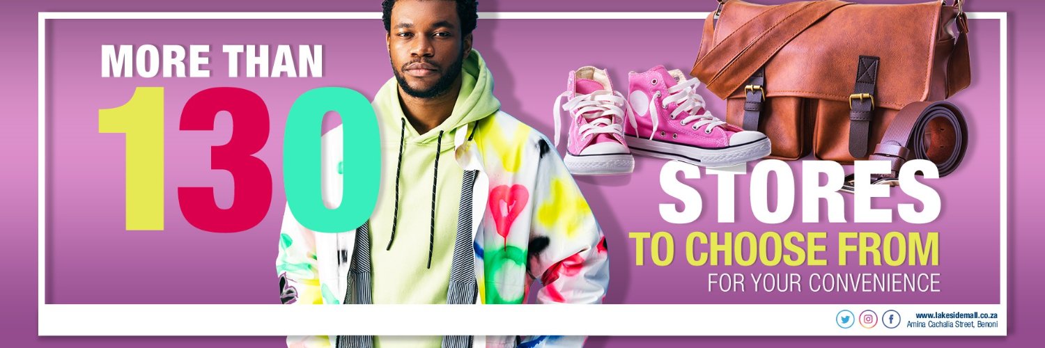 The Lakeside Mall banner