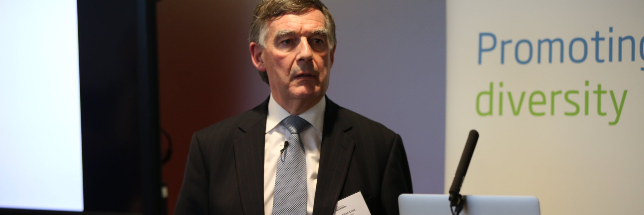 Allan E. Cook CBE FREng FIET DSc banner