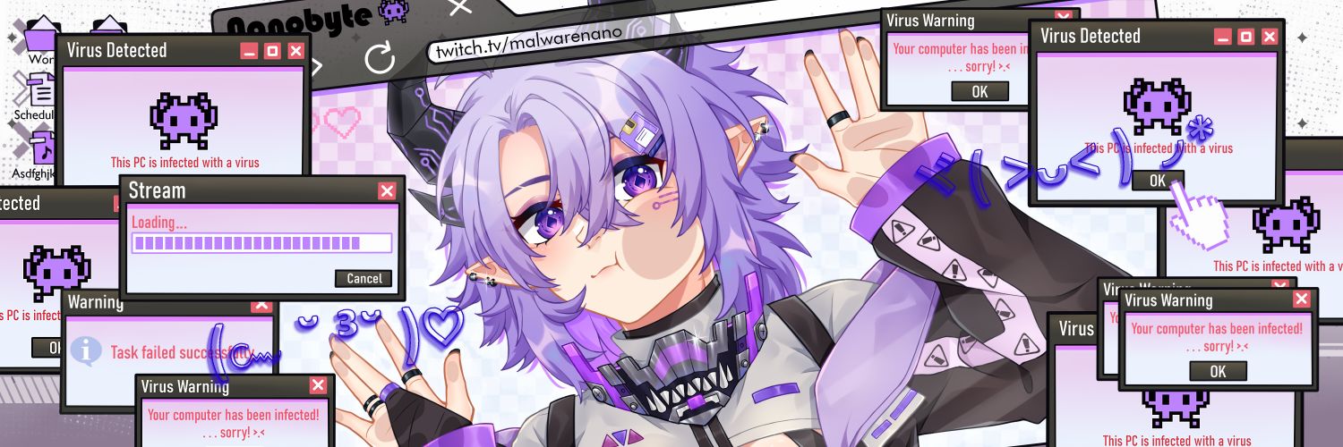 Nanobyte 👾💾 Sentient Malware banner