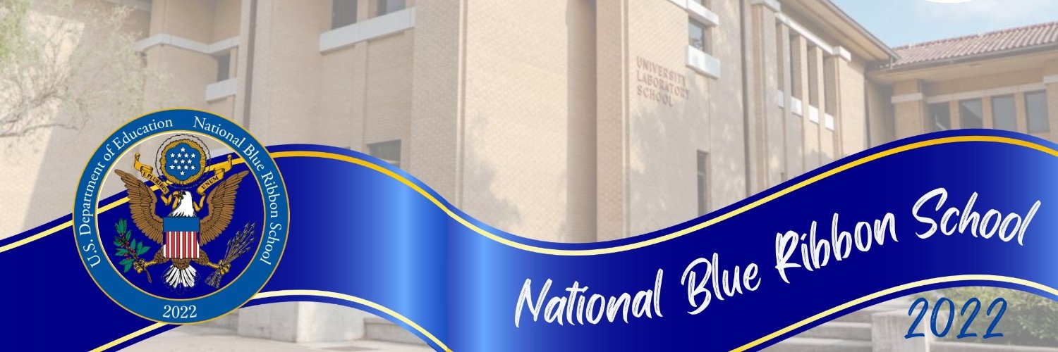 University Laboratory School banner