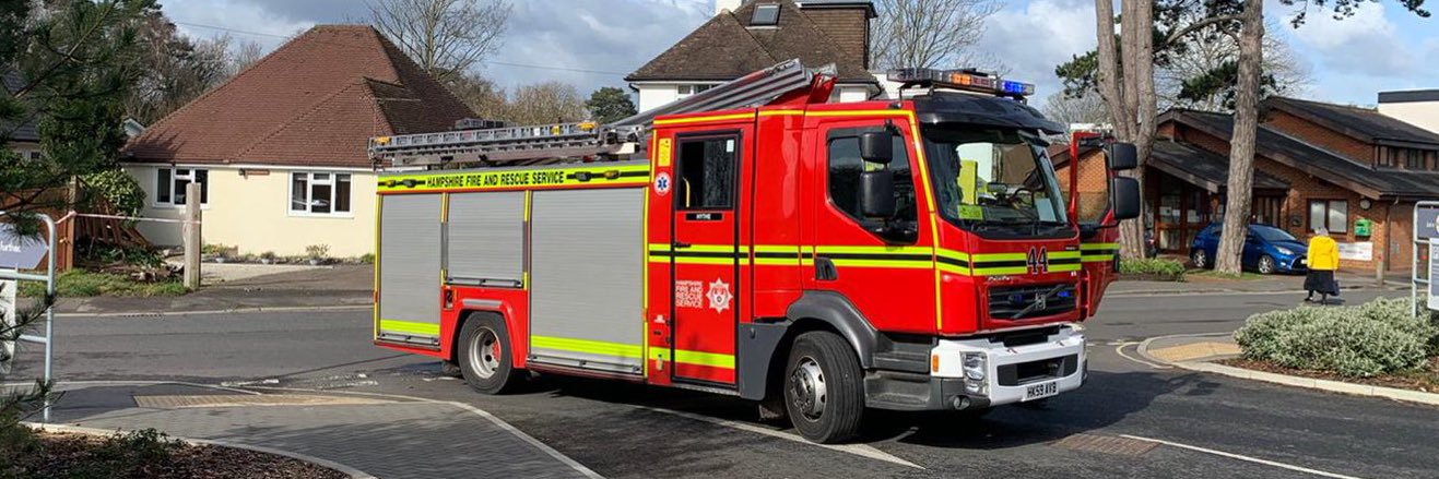 Hythe Fire Station banner