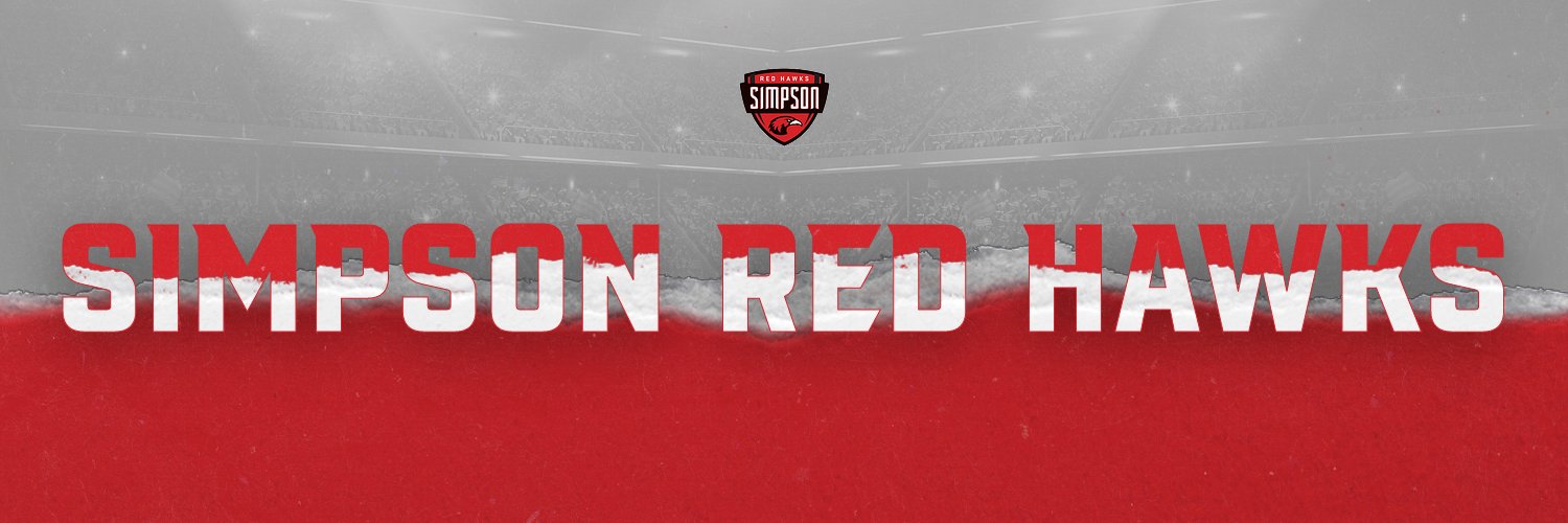 Simpson Red Hawks banner