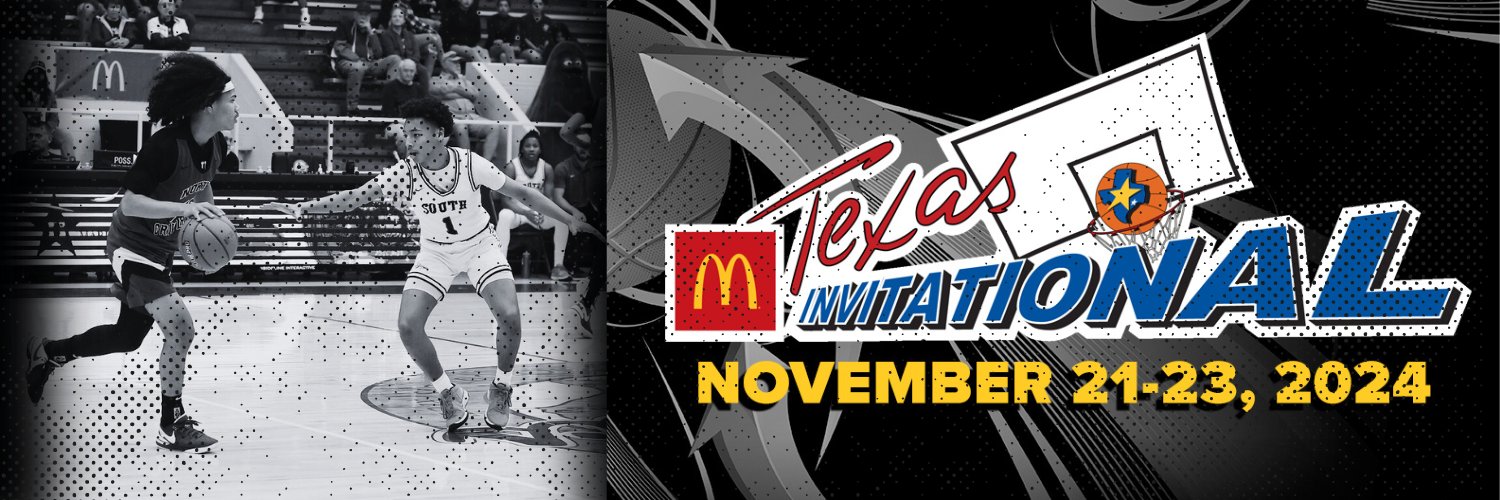 McDonald's Texas Invitational Basketball Tourney. banner