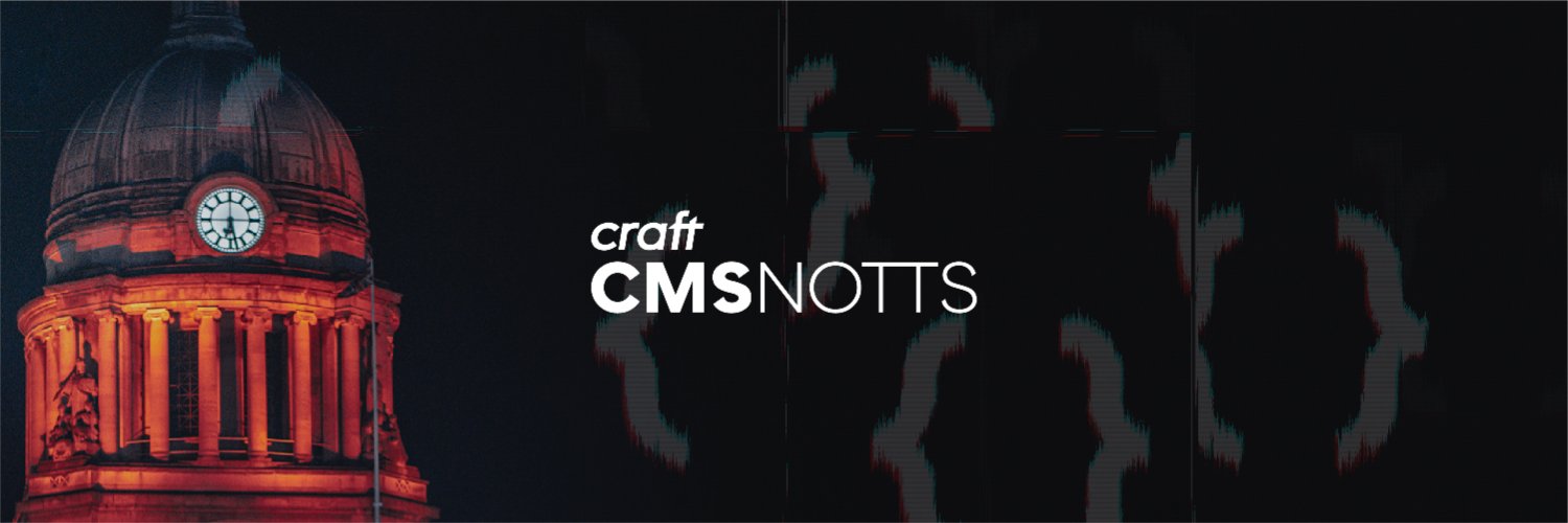 Craft CMS Notts banner