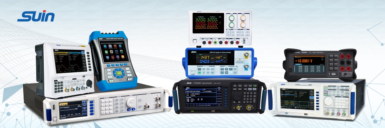 Suin Instruments banner