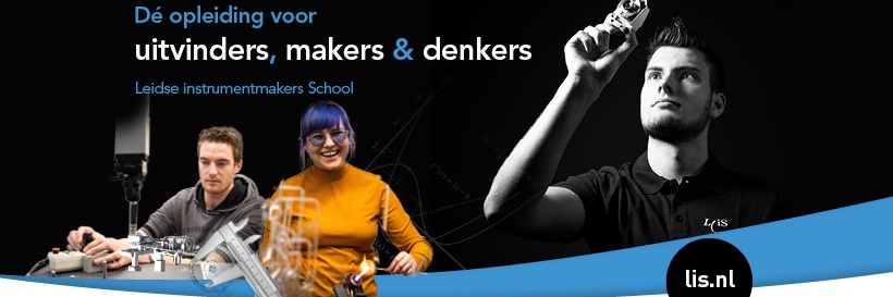 Leidse instrumentmakers School banner