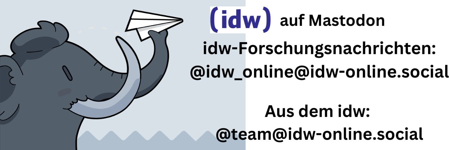 Informationsdienst Wissenschaft - idw Profile Banner