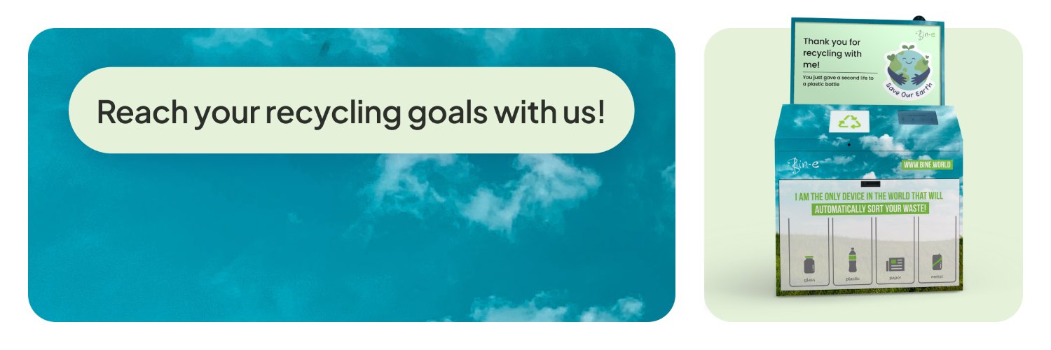 Bin-e Smart Waste Bin banner