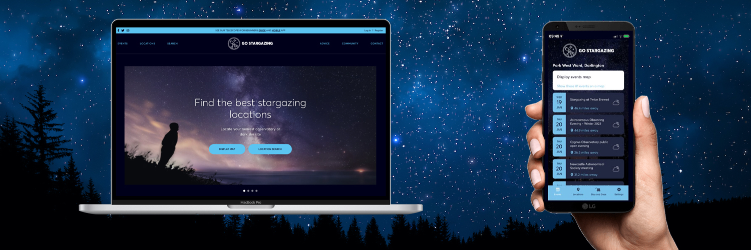 Go Stargazing banner